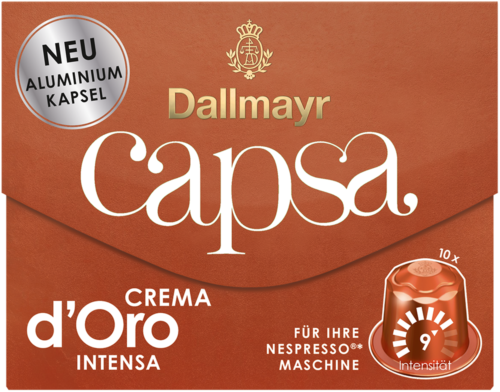 Dallmayr Capsa Crema d'Oro Intensa 10St 56g