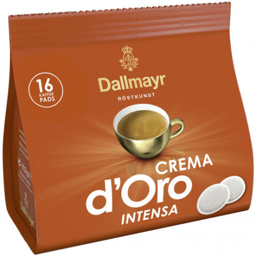 Dallmayr Crema d'Oro Intensa Pads 16ST 112g