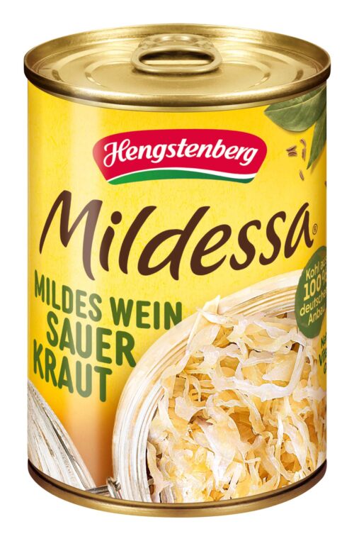 Hengstenberg Mildessa Mildes Weinsauerkraut 550g