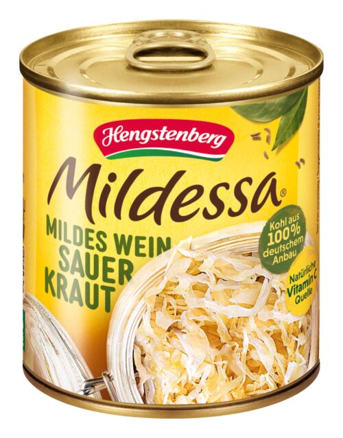 Hengstenberg Mildessa Mildes Weinsauerkraut 300g