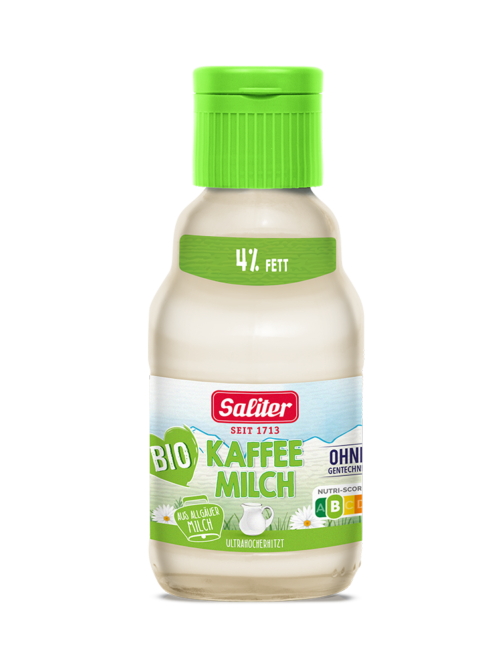 Saliter Bio Kaffeesahne 4% 165g