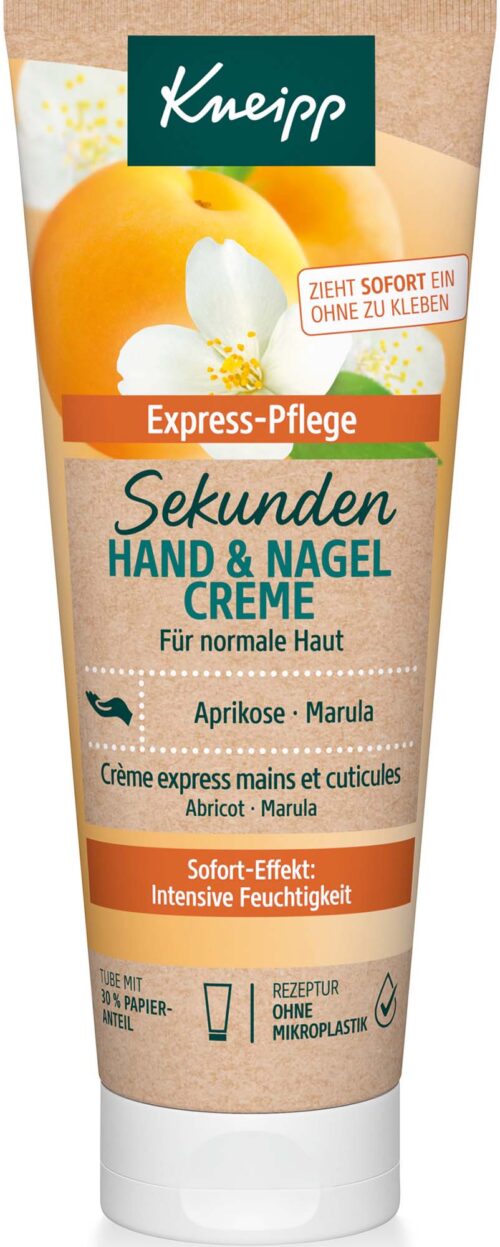 Kneipp Sekunden Hand & Nagel Creme 75ml