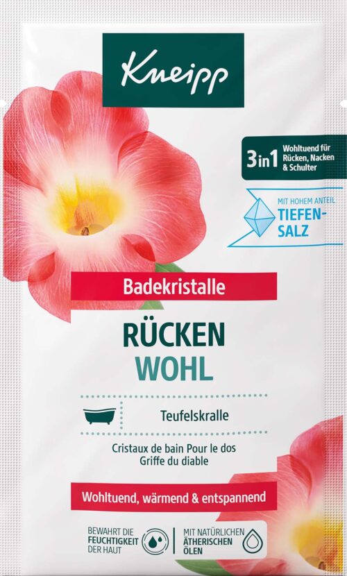 Kneipp Badekristalle Rücken Wohl 60g