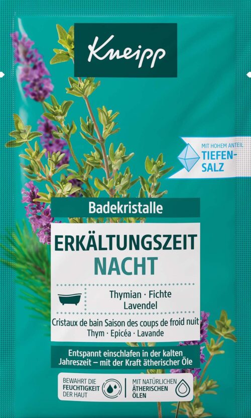 Kneipp Badekristalle Erkältungszeit Nacht 60g
