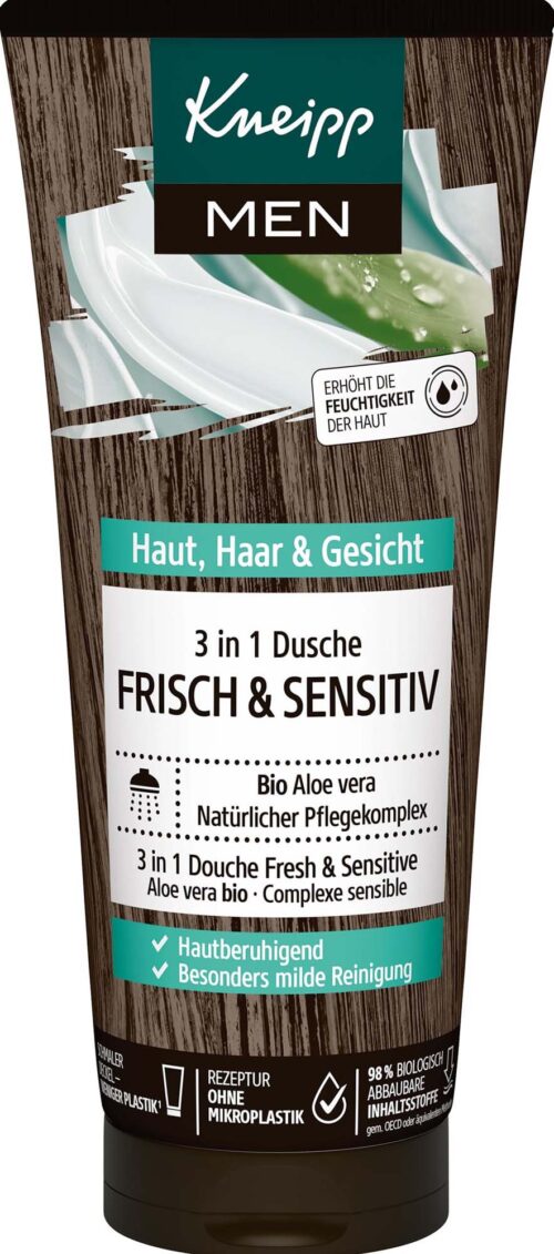 Kneipp Men Duschgel 3in1 Frisch & Sensitiv 200ml