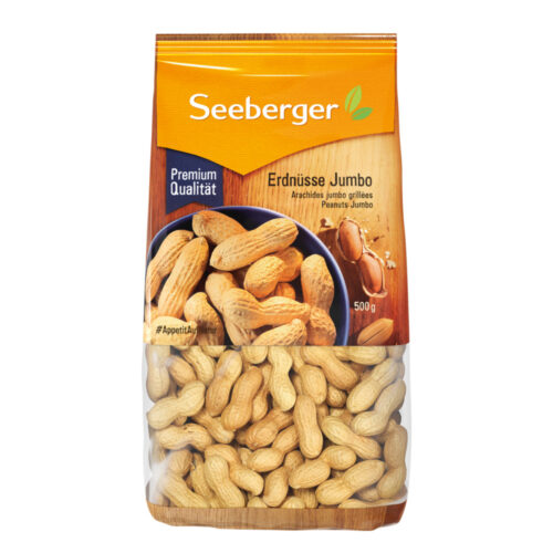 Seeberger Erdnüsse Jumbo 500g