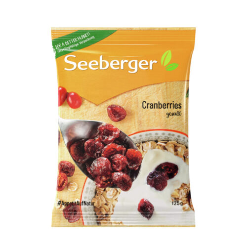 4008258185001 Seeberger Cranberries 125g