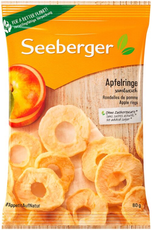 4008258403020 Seeberger Apfelringe 80g