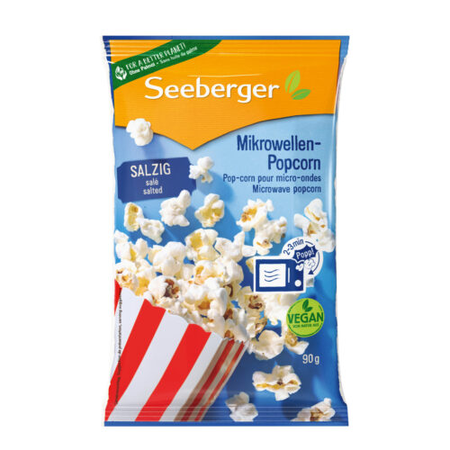 Seeberger Mikrowellen Popcorn salzig 90g