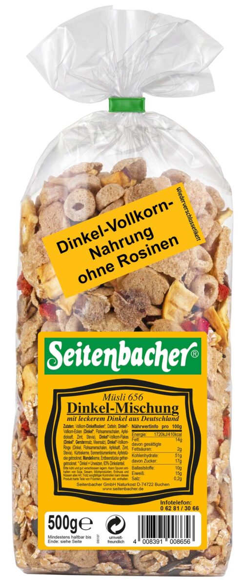 Seitenbacher Dinkel Mischung #656 750g
