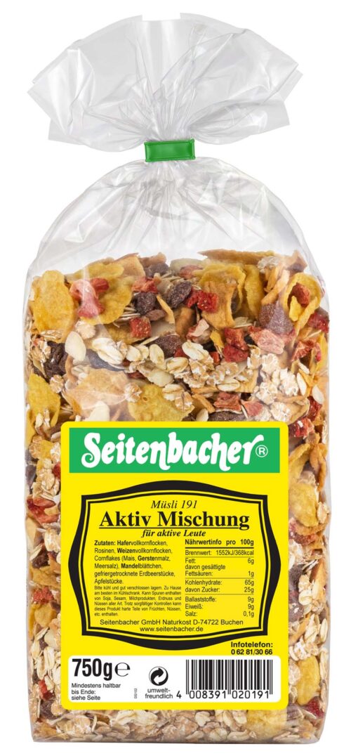 Seitenbacher Aktiv Mischung #191 750g