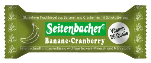 Seitenbacher Riegel Banane Cranberry 50g
