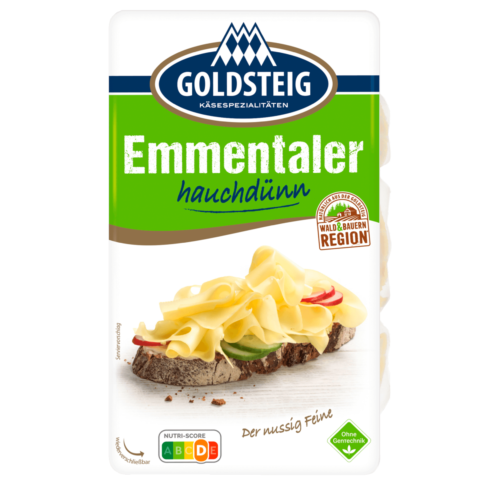 Goldsteig Emmentaler hauchdünn 45% 125g