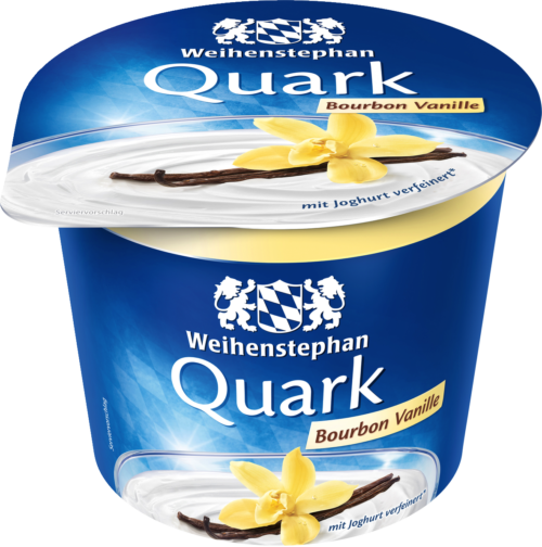 Weihenstephan Fruchtquark Bourbon Vanille 500g
