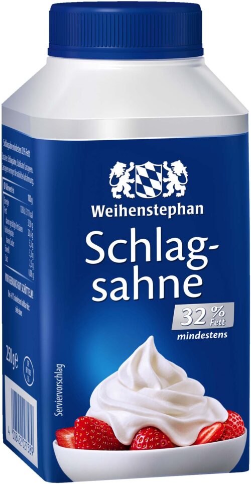 Weihenstephan Schlagsahne 32% 250g