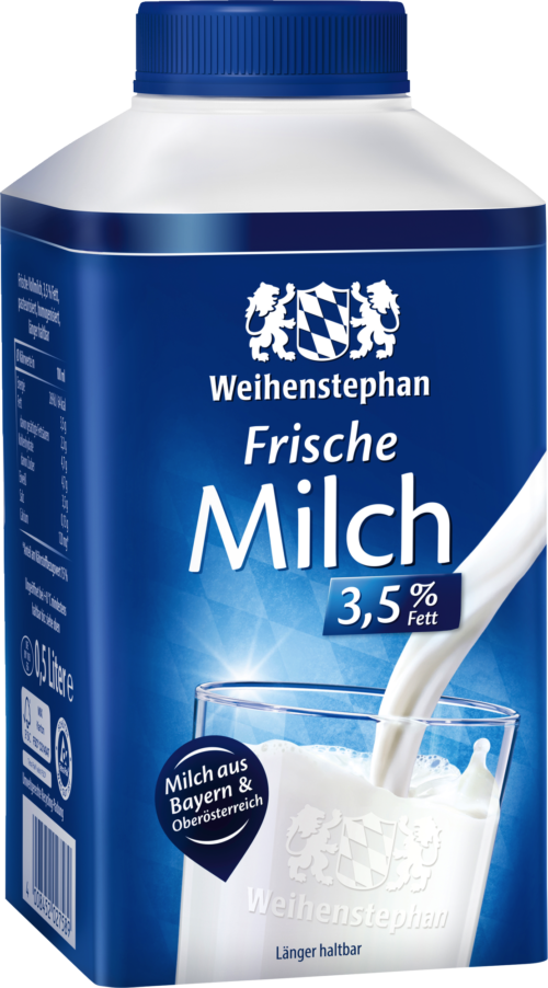 Weihenstephan Frische Milch 3,5% 500ml