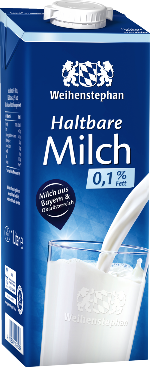 Weihenstephan Haltbare Milch 0,1% 1l