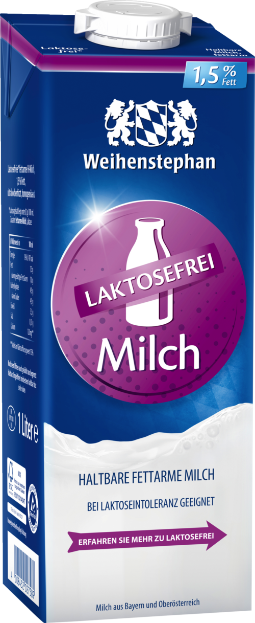 Weihenstephan Haltbare Milch Laktosefreie 1,5% 1l
