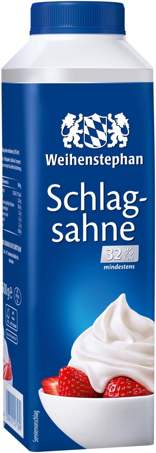 Weihenstephan Schlagsahne 32% 500g