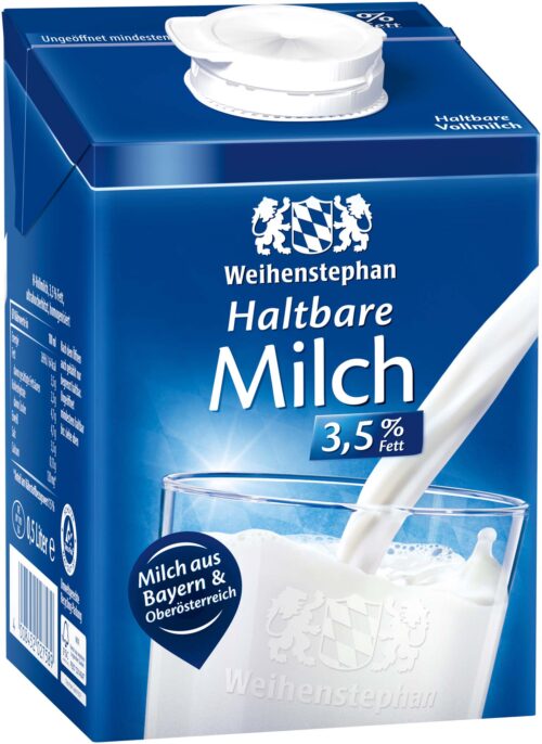 Weihenstephan Haltbare Milch 3,5% 0,5l