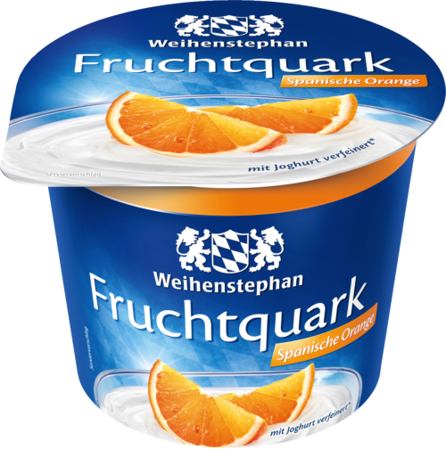 Weihenstephan Fruchtquark Spanische Orange 500g