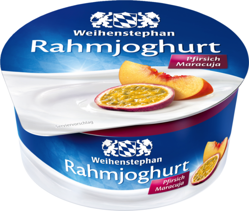 Weihenstephan Rahmjoghurt Pfirsich-Maracuja 150g