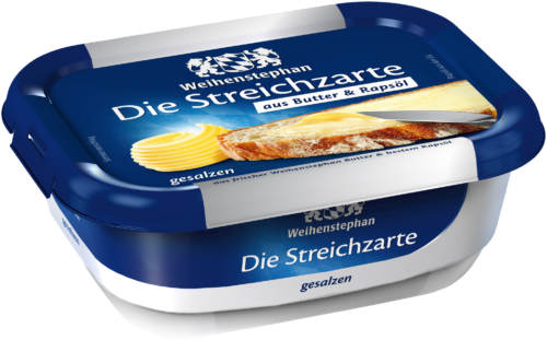 Weihenstephan Die Streichzarte Butter & Rapsöl gesalzen 250g