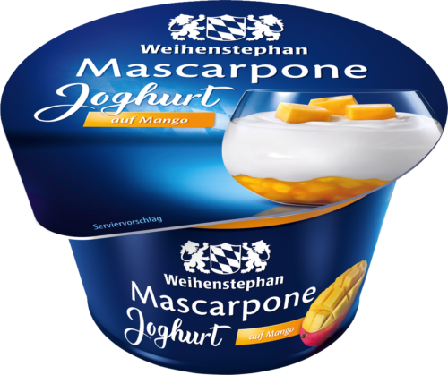 Weihenstephan Mascarpone Joghurt Mango 150g