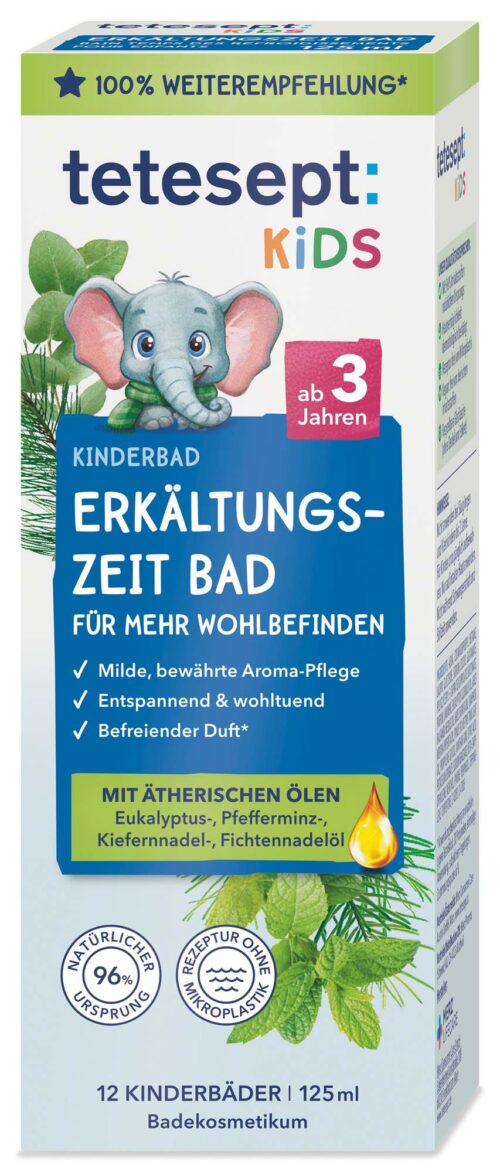 tetesept Kids Erkältungszeit Bad 125ml