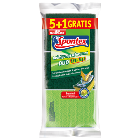Spontex Reinigungsschwamm 5+1er Pack