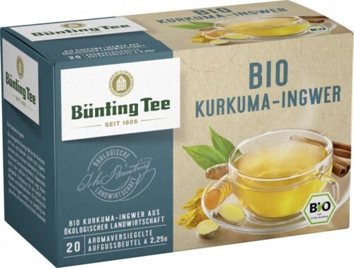 Bünting Bio Kurkuma Ingwer 20St 45g