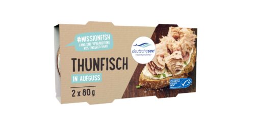 Deutsche See Thunfisch in Aufguss 2x80g