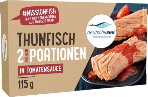 Deutsche See Thunfisch in Tomatensauce 115g