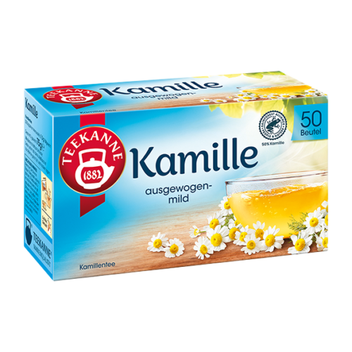 4009300001188 Teekanne Kamille 50St 75g