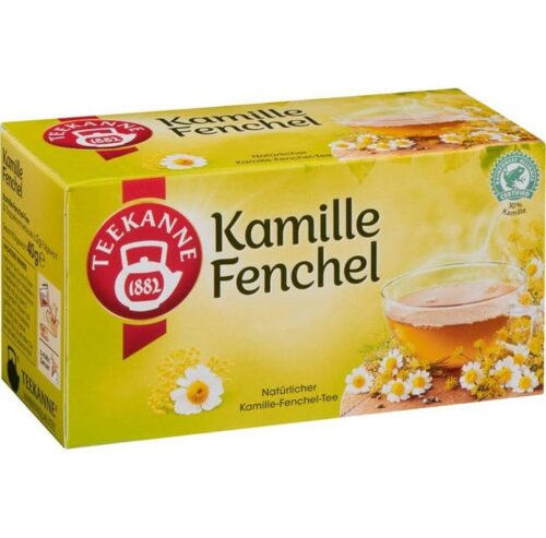 4009300008903 Teekanne Kamille Fenchel 20St 40g