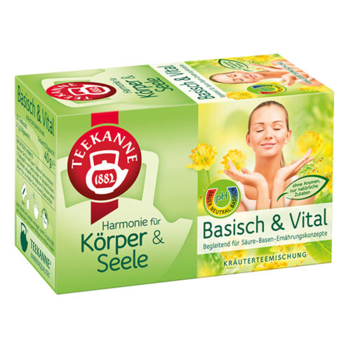 Teekanne Basisch & Vital 20St 34g