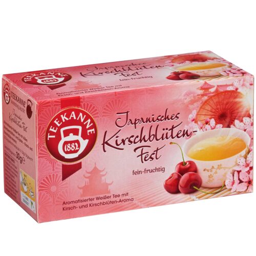 4009300013075 Teekanne Japanisches Kirschblütenfest 20St 30g