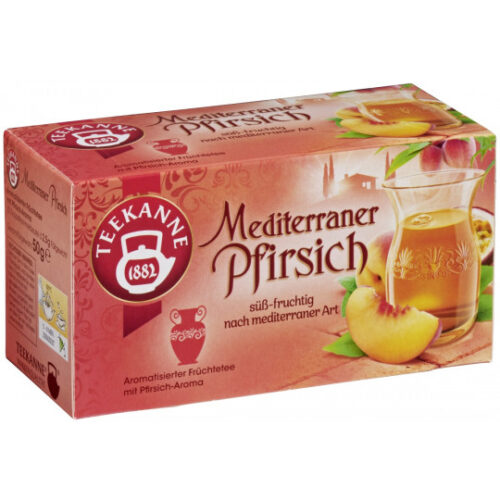 4009300014164 Teekanne Mediterraner Pfirsich 20St 50g