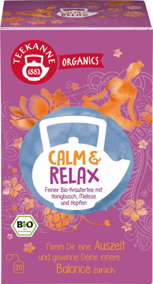 Teekanne Organics Calm & Relax Tee 20St 36g