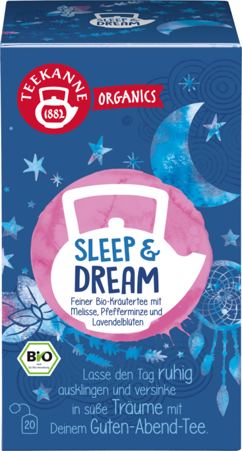 Teekanne Organics Sleep & Dream Tee 20St 34g