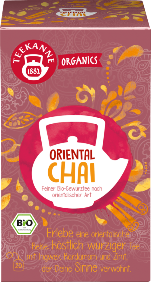Teekanne Organics Oriental Chai Tee 20St 36g