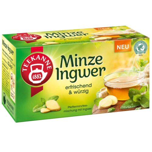 4009300016939 Teekanne Minze Ingwer 18St 40g