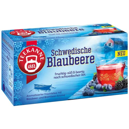 Teekanne Schwedische Blaubeere 20St 50g