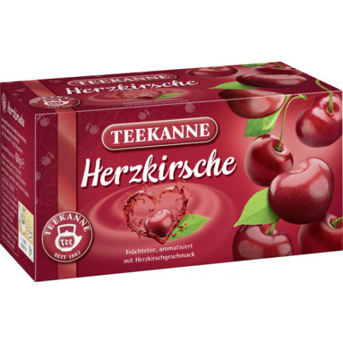 Teekanne Herzkirsche Tee 20St 60g