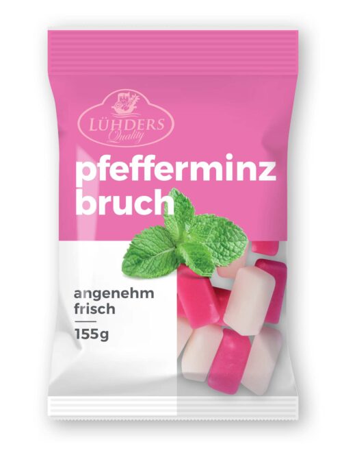 4009371246013 Lühders Pefferminz Bruch 155g