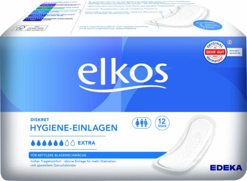 EDEKA elkos Hygiene Einlagen Extra 12ST