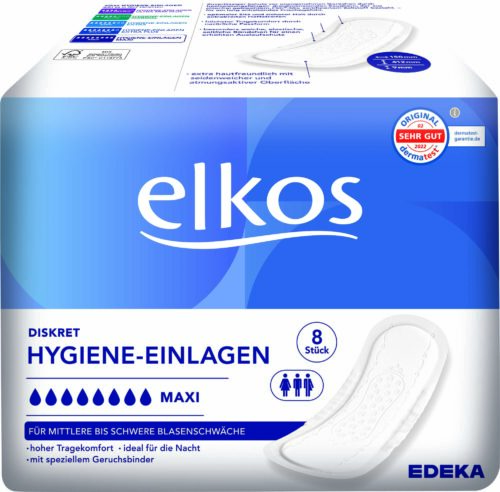EDEKA elkos Hygiene Einlagen Maxi 8ST