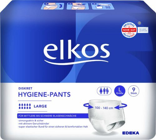 EDEKA elkos Hygiene Pants Lady Diskret 9ST