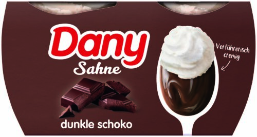 Dany Sahne dunkle Schoko 4x115g
