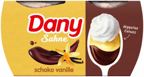 Dany Sahne Schoko & Vanille 4x115g